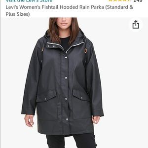 LEVIS rain jacket NWT